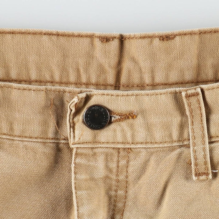 Dickies Duck Work Pants Men's W34 cotton Beige type Vintage Second Hand