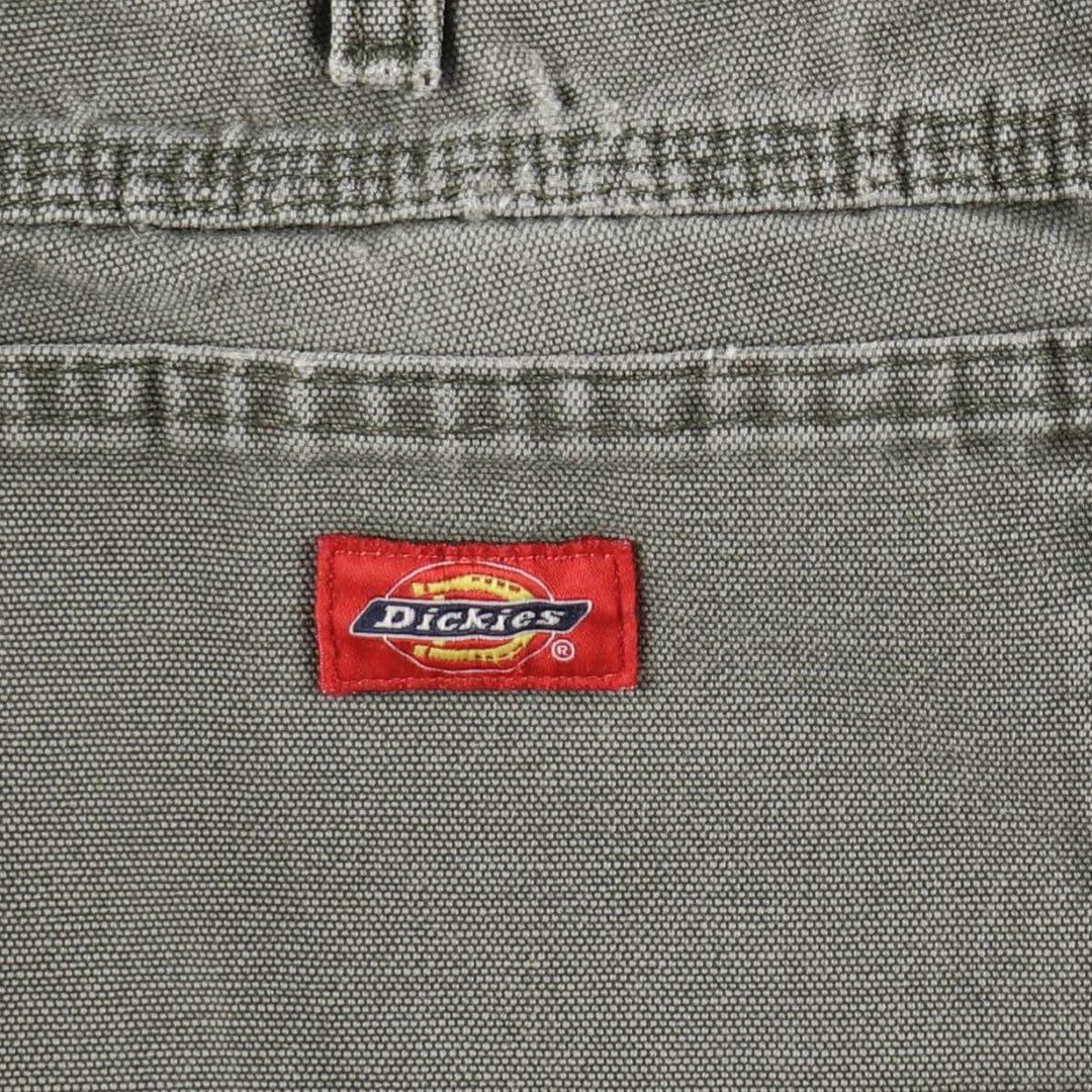 Dickies Duck Work Pants, Men's, Size W33 cotton Khaki type Vintage Second Hand