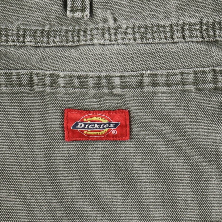 Dickies Duck Work Pants, Men's, Size W33 cotton Khaki type Vintage Second Hand