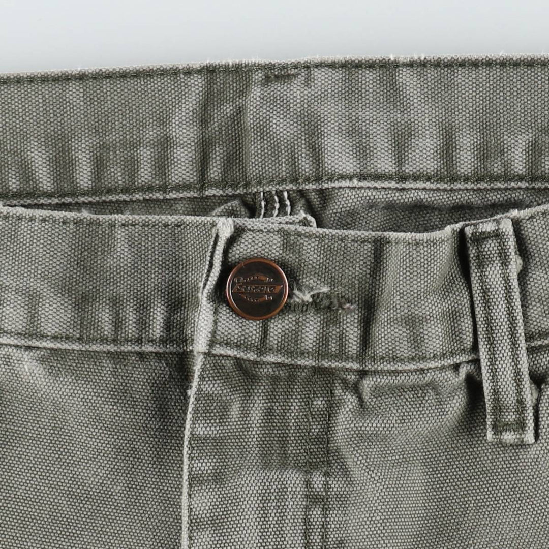 Dickies Duck Work Pants, Men's, Size W33 cotton Khaki type Vintage Second Hand