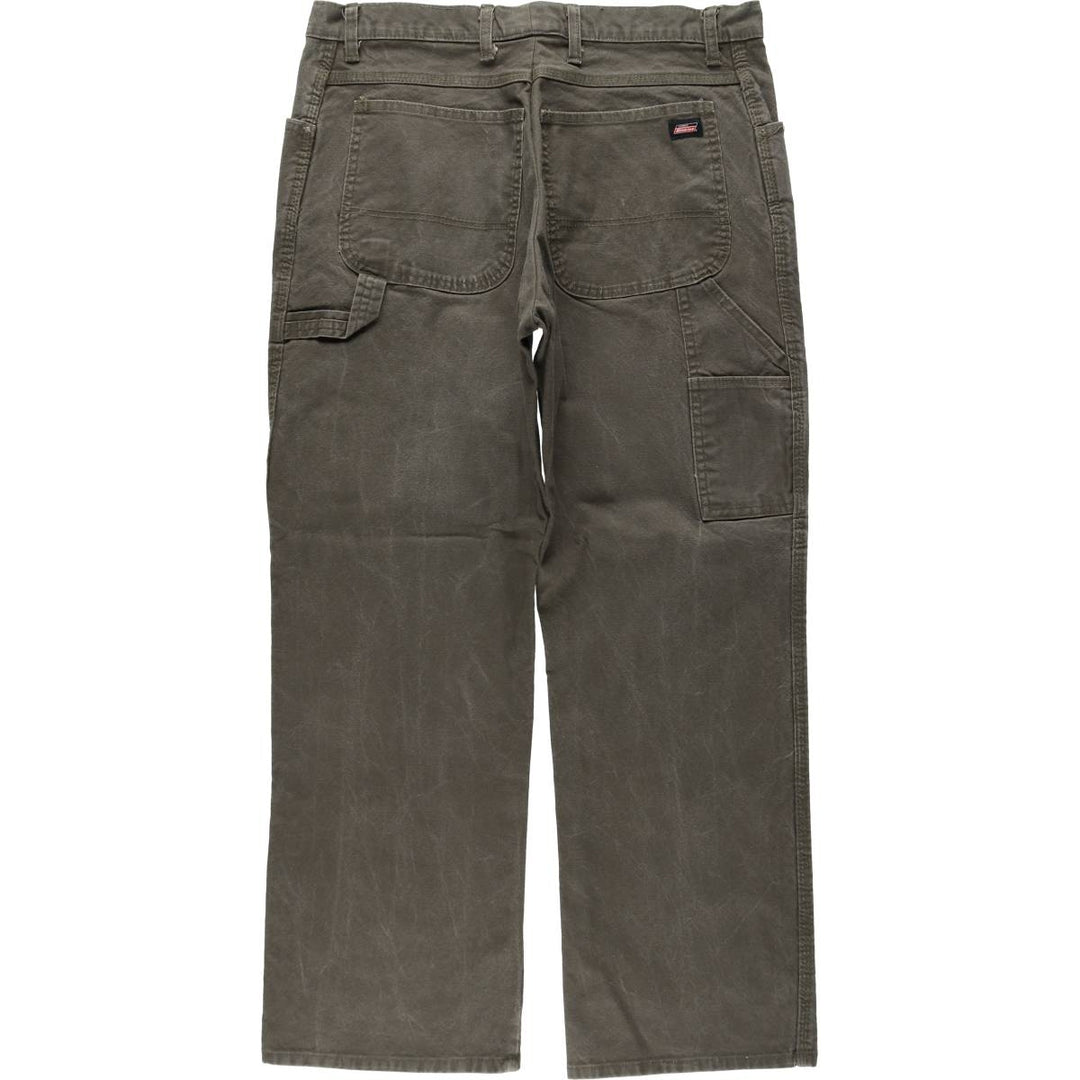 Dickies Duck Painter Pants Men's W35 equivalent cotton Khaki type Vintage Second Hand