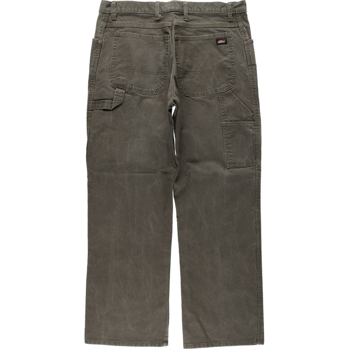 Dickies Duck Painter Pants Men's W35 equivalent cotton Khaki type Vintage Second Hand