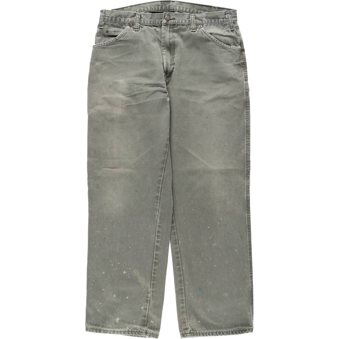 Dickies Duck Painter Pants Men's W34 equivalent cotton Khaki type Vintage Second Hand