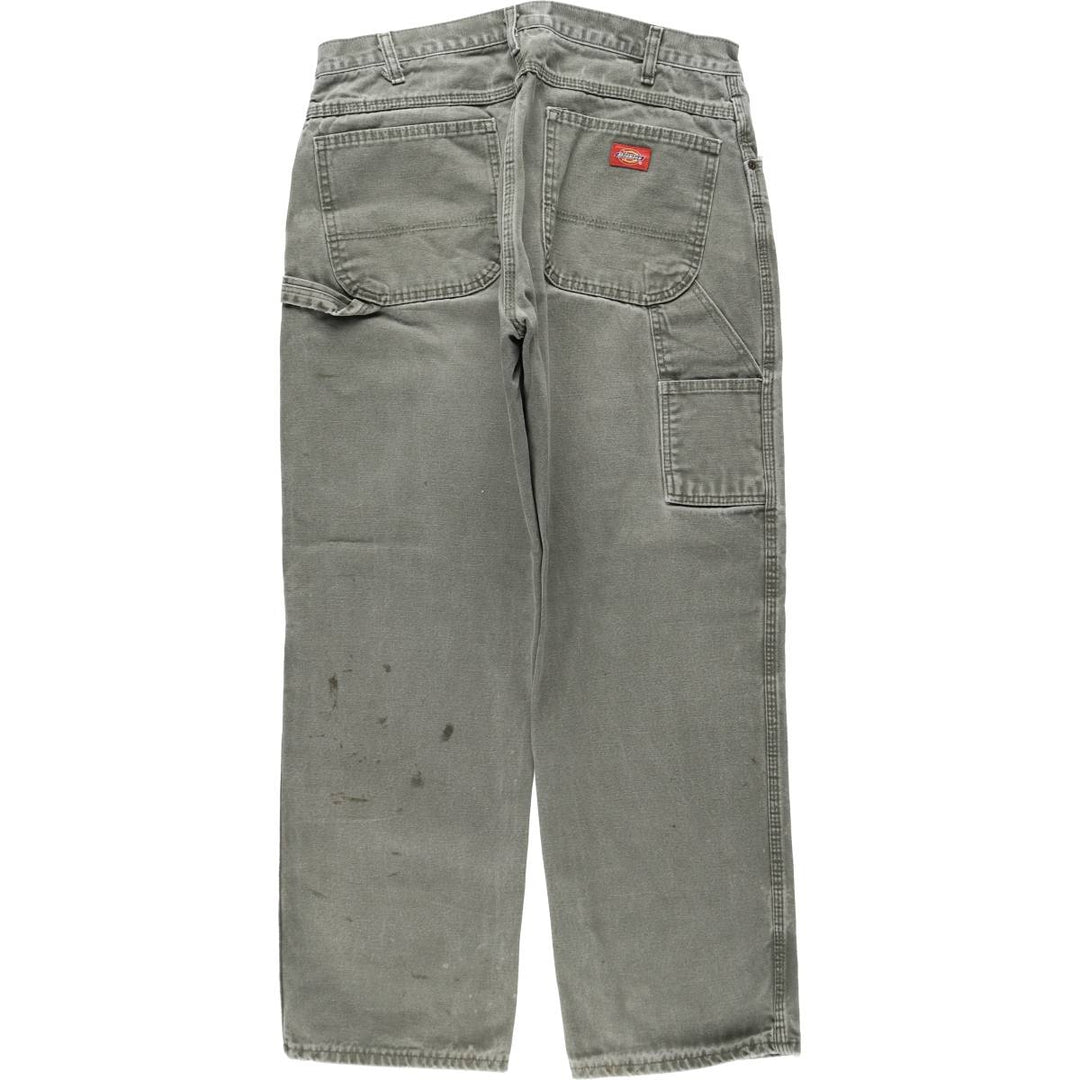 Dickies Duck Painter Pants Men's W34 equivalent cotton Khaki type Vintage Second Hand