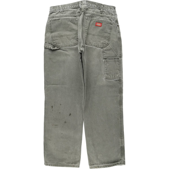 Dickies Duck Painter Pants Men's W34 equivalent cotton Khaki type Vintage Second Hand