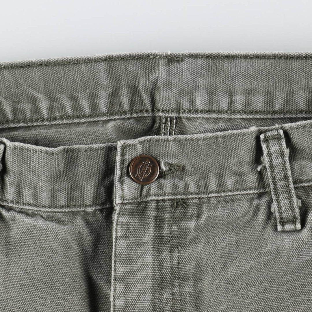 Dickies Duck Painter Pants Men's W34 equivalent cotton Khaki type Vintage Second Hand