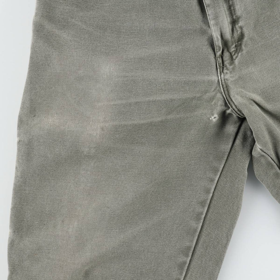 Dickies Duck Painter Pants Men's W34 equivalent cotton Khaki type Vintage Second Hand
