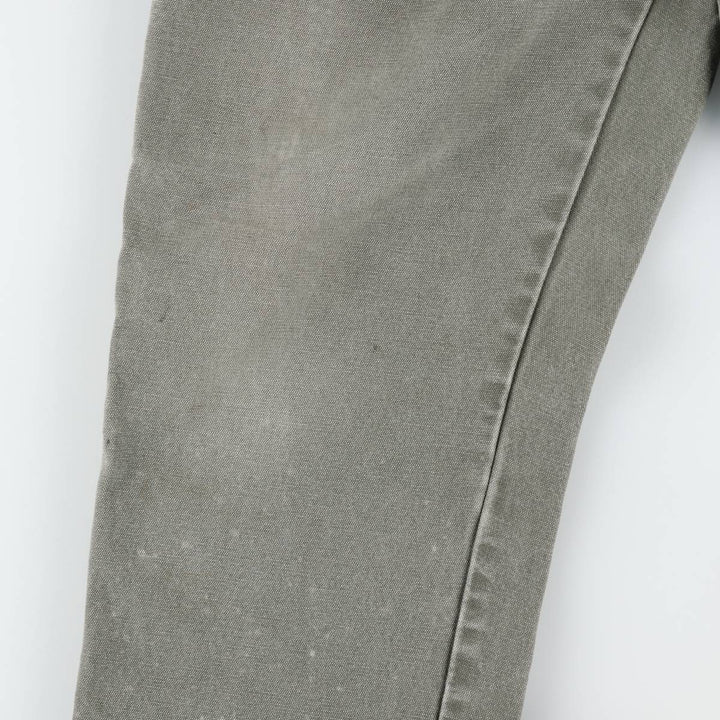 Dickies Duck Painter Pants Men's W34 equivalent cotton Khaki type Vintage Second Hand