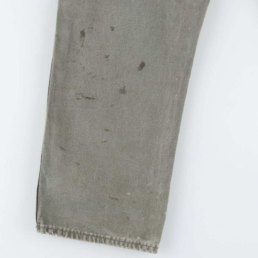 Dickies Duck Painter Pants Men's W34 equivalent cotton Khaki type Vintage Second Hand