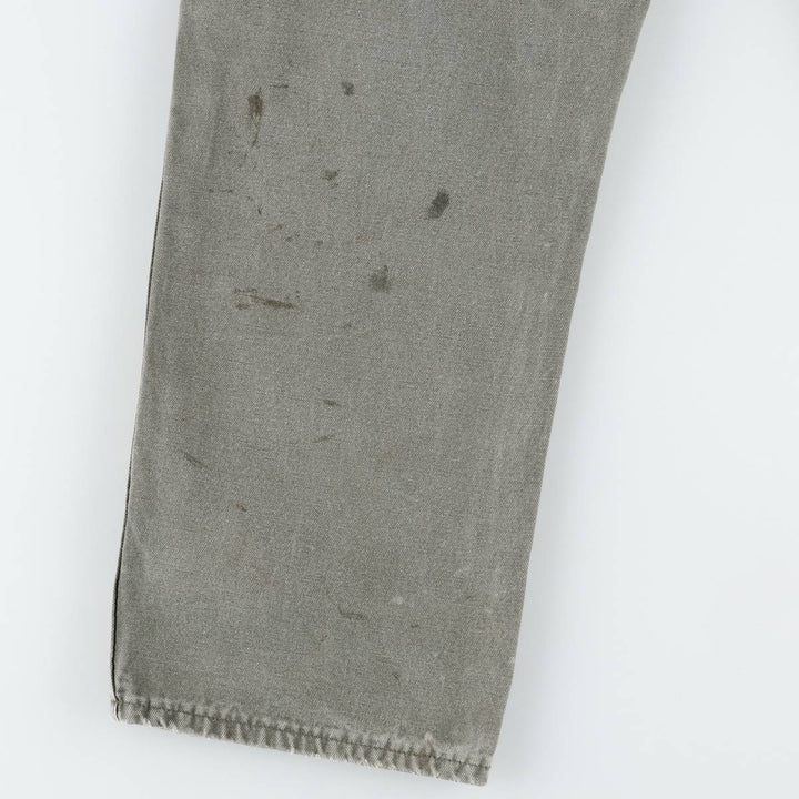 Dickies Duck Painter Pants Men's W34 equivalent cotton Khaki type Vintage Second Hand