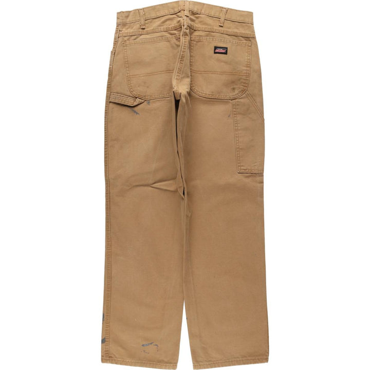 Carhartt Duck Painter Pants, Men's, W33 equivalent cotton brown type Vintage Second Hand