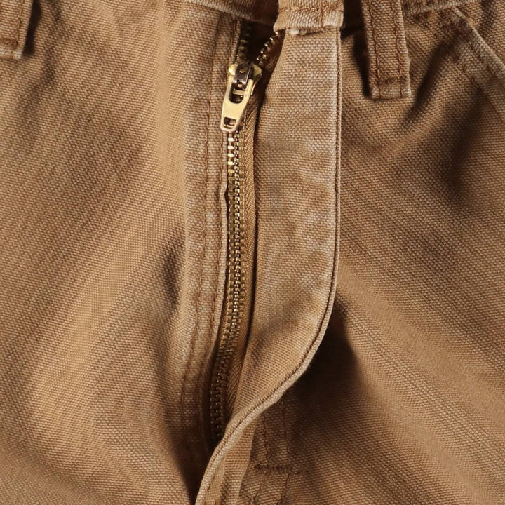Carhartt Duck Painter Pants, Men's, W33 equivalent cotton brown type Vintage Second Hand
