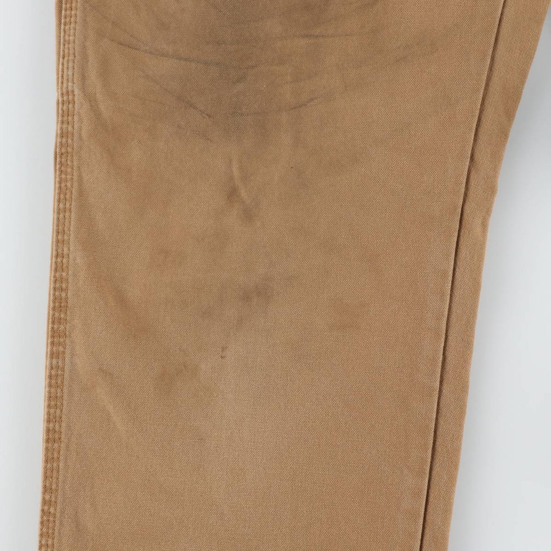 Carhartt Duck Painter Pants, Men's, W33 equivalent cotton brown type Vintage Second Hand