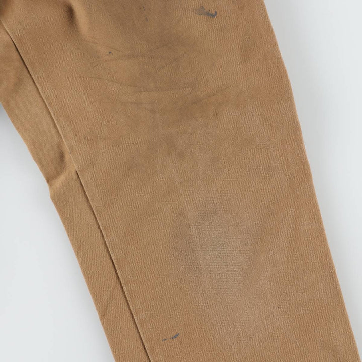 Carhartt Duck Painter Pants, Men's, W33 equivalent cotton brown type Vintage Second Hand