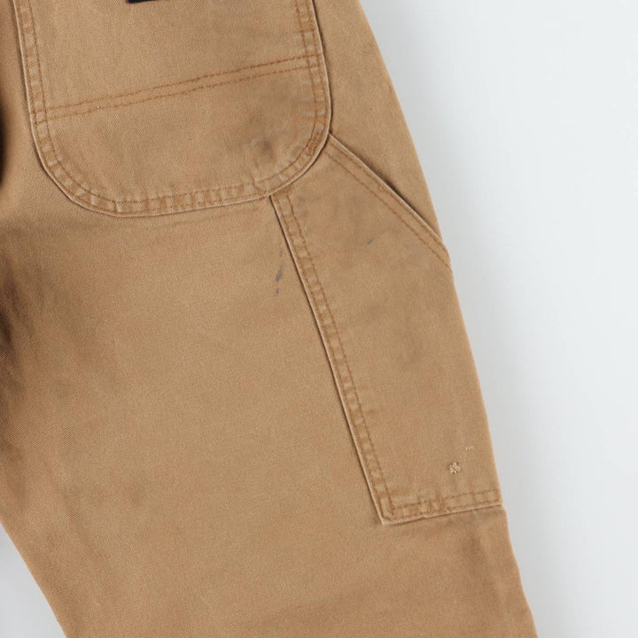 Carhartt Duck Painter Pants, Men's, W33 equivalent cotton brown type Vintage Second Hand