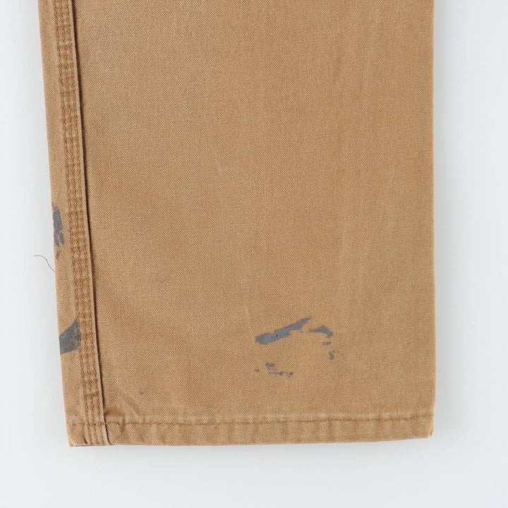 Carhartt Duck Painter Pants, Men's, W33 equivalent cotton brown type Vintage Second Hand
