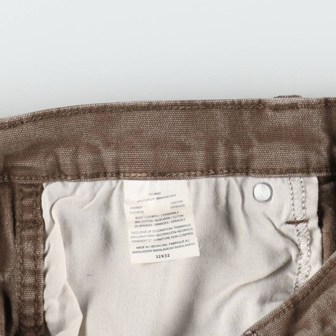 Dickies Duck Work Pants, Men's W32 (approx.) cotton brown type Vintage Second Hand