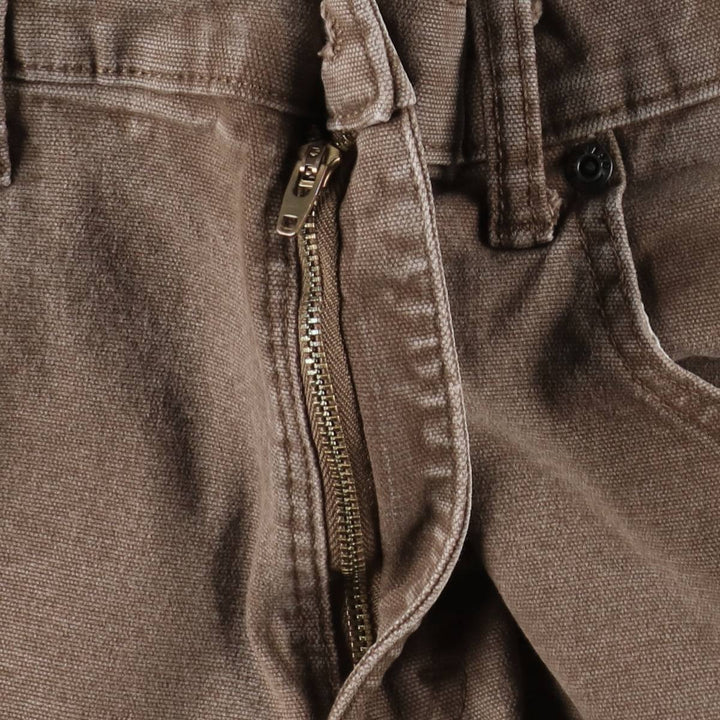Dickies Duck Work Pants, Men's W32 (approx.) cotton brown type Vintage Second Hand