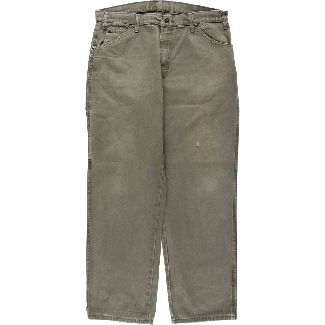 Dickies Duck Painter Pants Men's W34 equivalent cotton Khaki type Vintage Second Hand