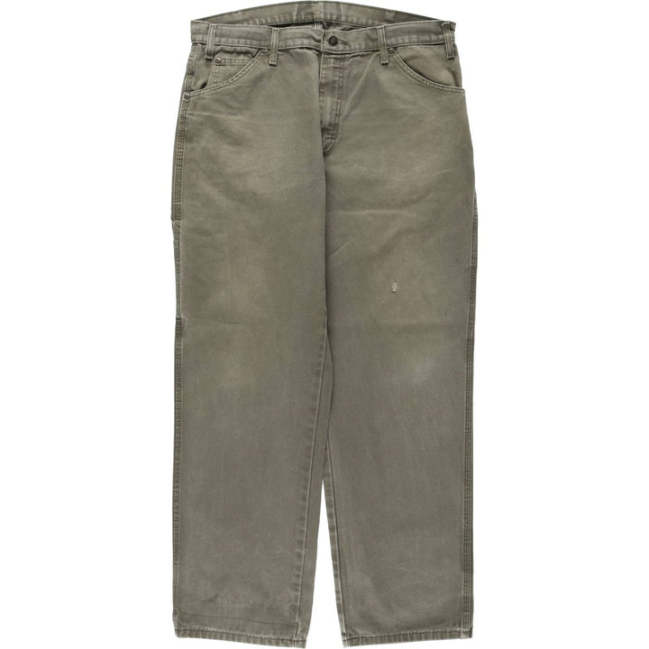 Dickies Duck Painter Pants Men's W34 equivalent cotton Khaki type Vintage Second Hand