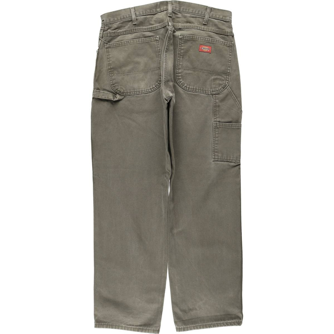 Dickies Duck Painter Pants Men's W34 equivalent cotton Khaki type Vintage Second Hand