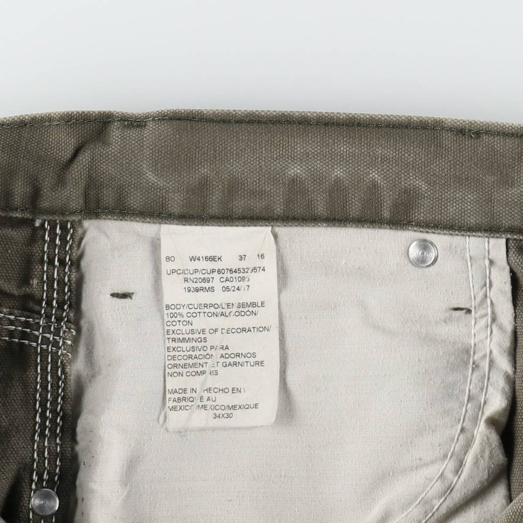 Dickies Duck Painter Pants Men's W34 equivalent cotton Khaki type Vintage Second Hand