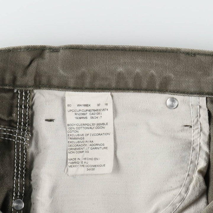 Dickies Duck Painter Pants Men's W34 equivalent cotton Khaki type Vintage Second Hand