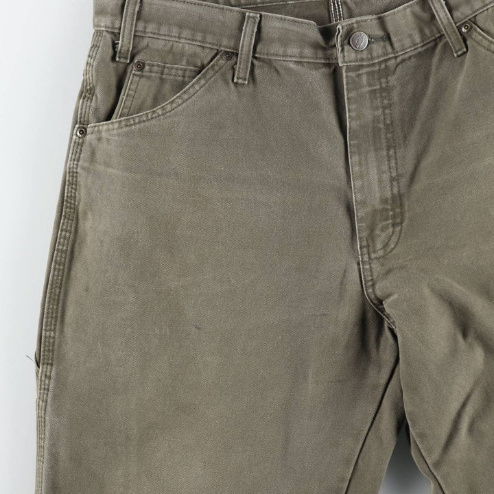 Dickies Duck Painter Pants Men's W34 equivalent cotton Khaki type Vintage Second Hand