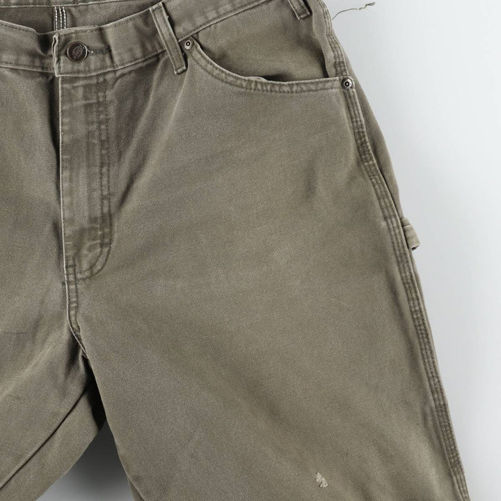Dickies Duck Painter Pants Men's W34 equivalent cotton Khaki type Vintage Second Hand