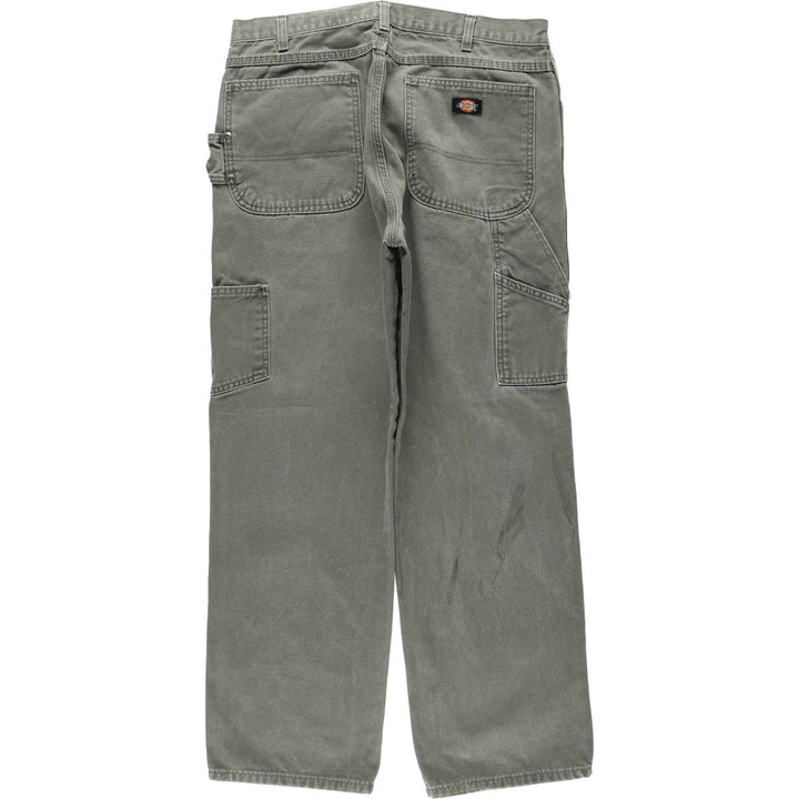 Dickies Duck Painter Pants Men's W35 equivalent cotton Khaki type sage green Vintage Second Hand