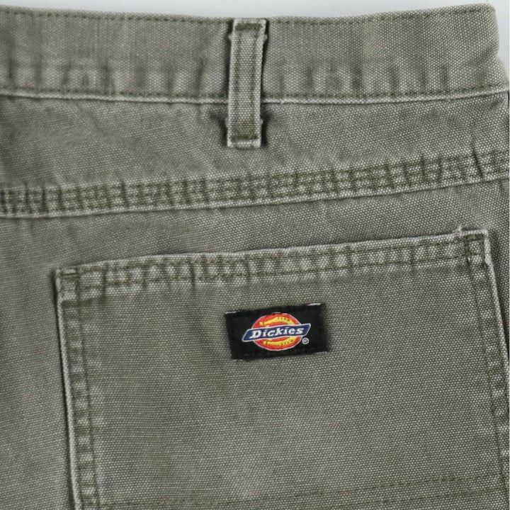 Dickies Duck Painter Pants Men's W35 equivalent cotton Khaki type sage green Vintage Second Hand