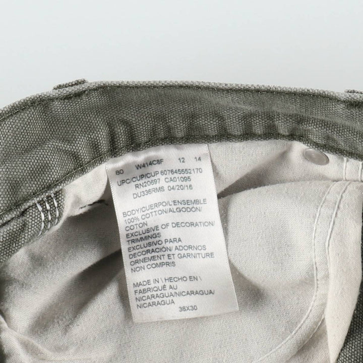 Dickies Duck Painter Pants Men's W35 equivalent cotton Khaki type sage green Vintage Second Hand