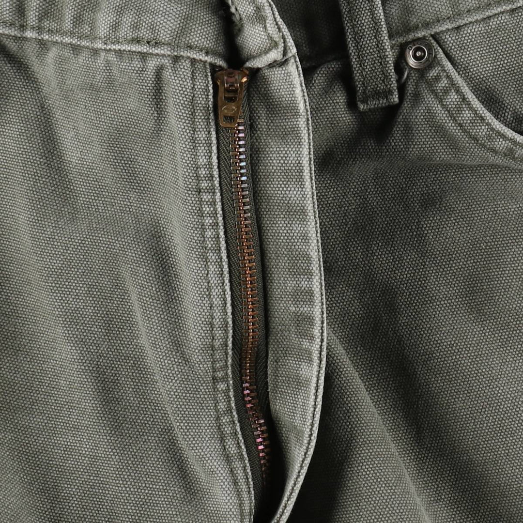 Dickies Duck Painter Pants Men's W35 equivalent cotton Khaki type sage green Vintage Second Hand