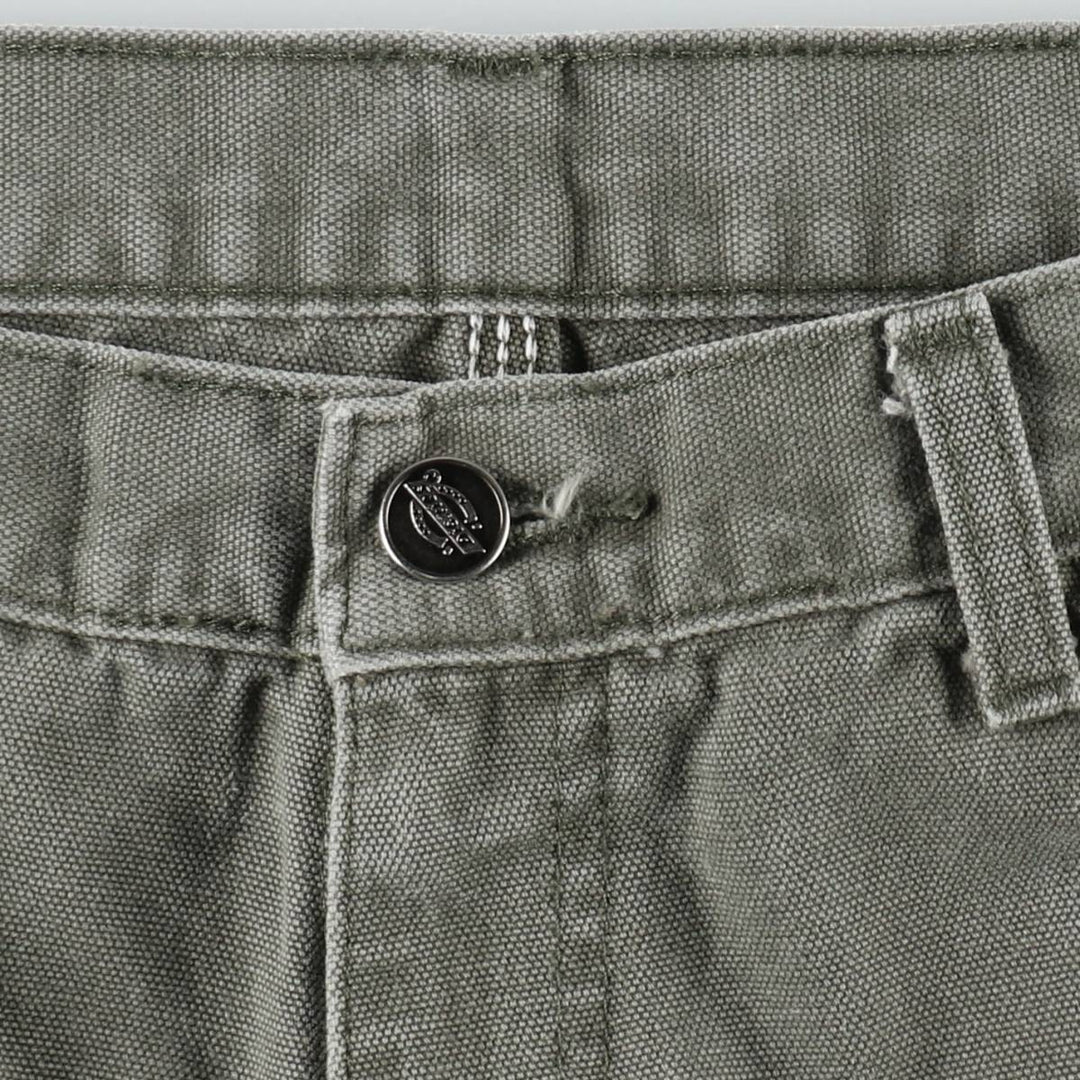 Dickies Duck Painter Pants Men's W35 equivalent cotton Khaki type sage green Vintage Second Hand