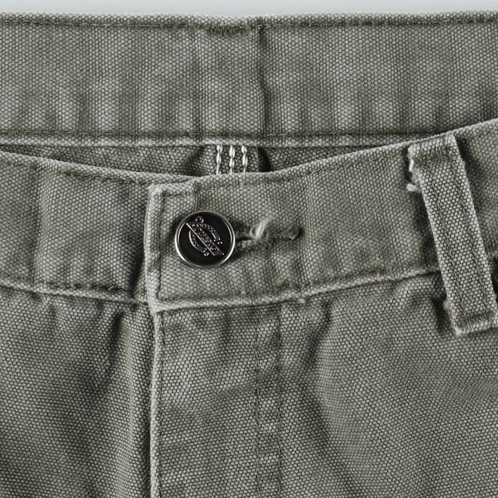Dickies Duck Painter Pants Men's W35 equivalent cotton Khaki type sage green Vintage Second Hand
