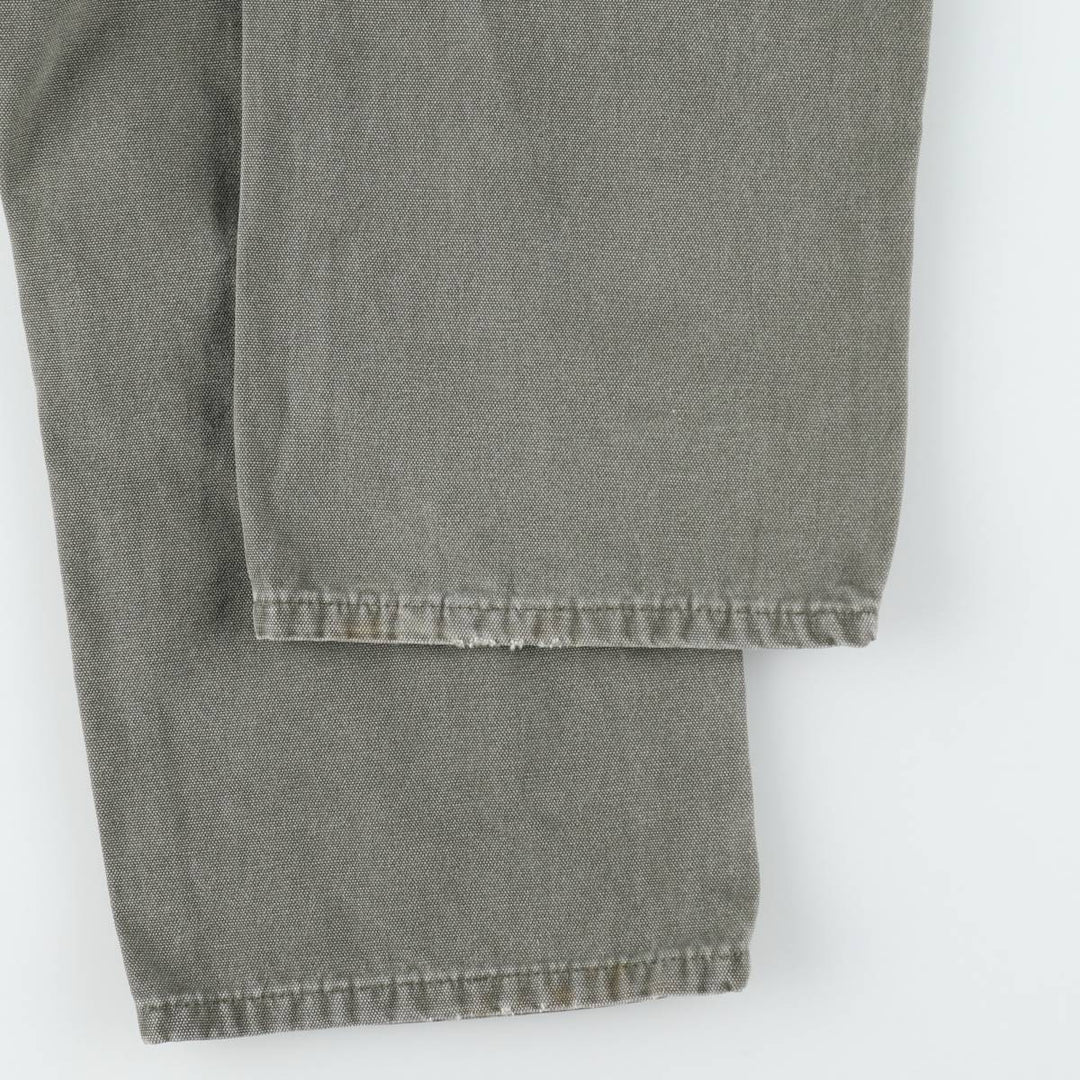 Dickies Duck Painter Pants Men's W35 equivalent cotton Khaki type sage green Vintage Second Hand