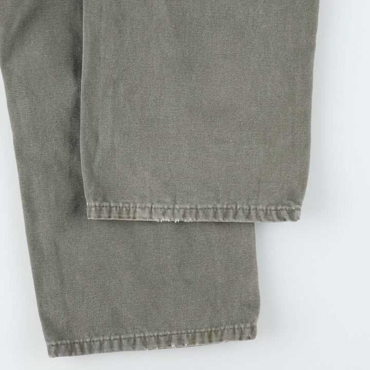 Dickies Duck Painter Pants Men's W35 equivalent cotton Khaki type sage green Vintage Second Hand