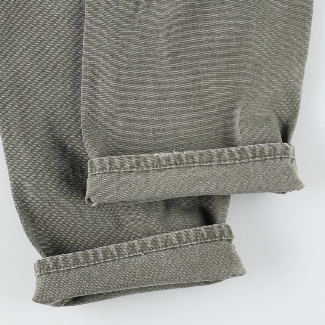 Dickies Duck Painter Pants Men's W35 equivalent cotton Khaki type sage green Vintage Second Hand