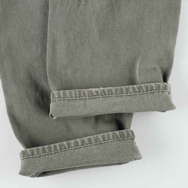 Dickies Duck Painter Pants Men's W35 equivalent cotton Khaki type sage green Vintage Second Hand