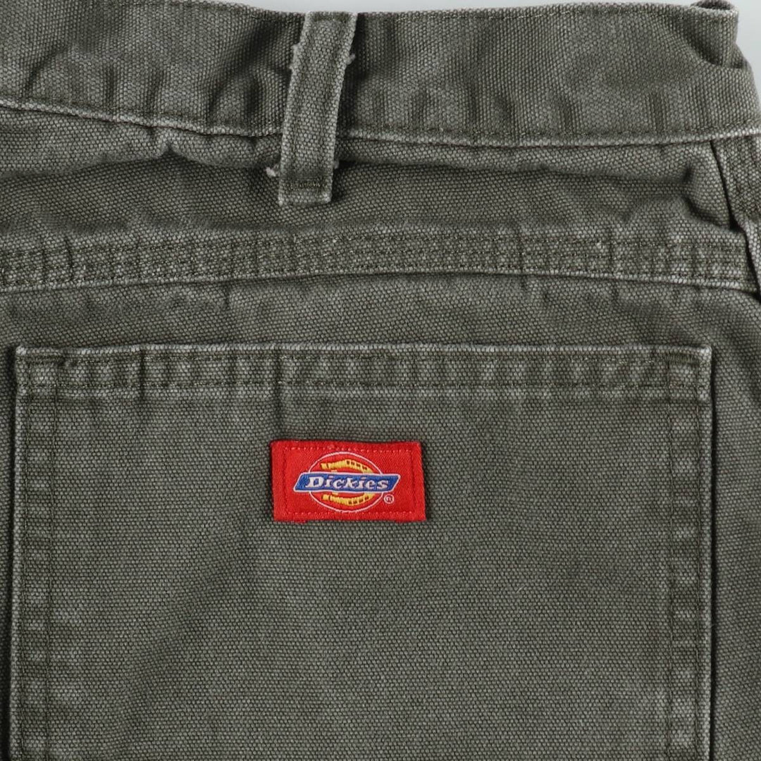Dickies Relaxed Fit Duck Painter Pants, Men's, Size W33 cotton Khaki type Vintage Second Hand