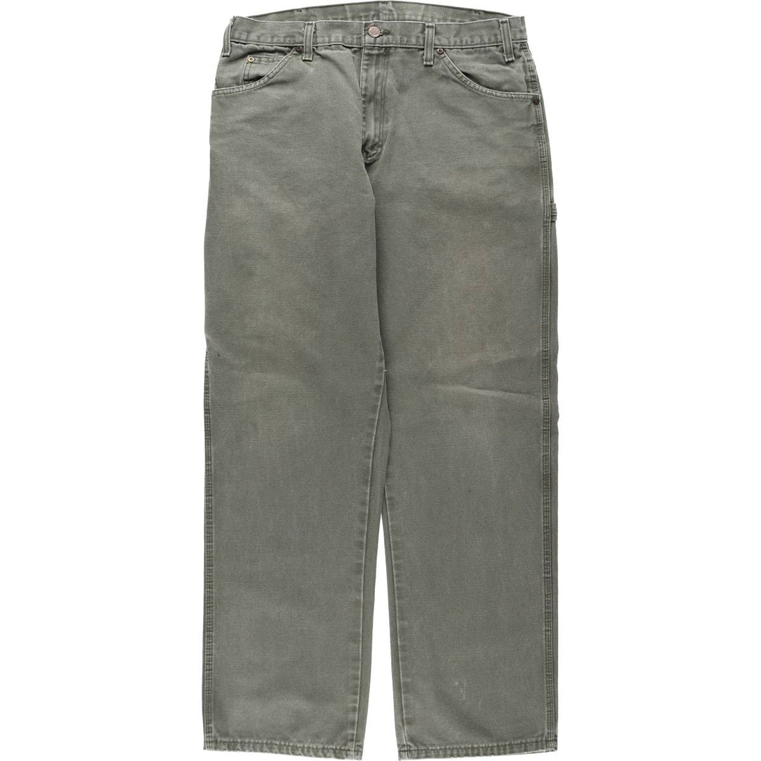 Dickies Duck Painter Pants Men's W34 equivalent cotton Khaki type Vintage Second Hand