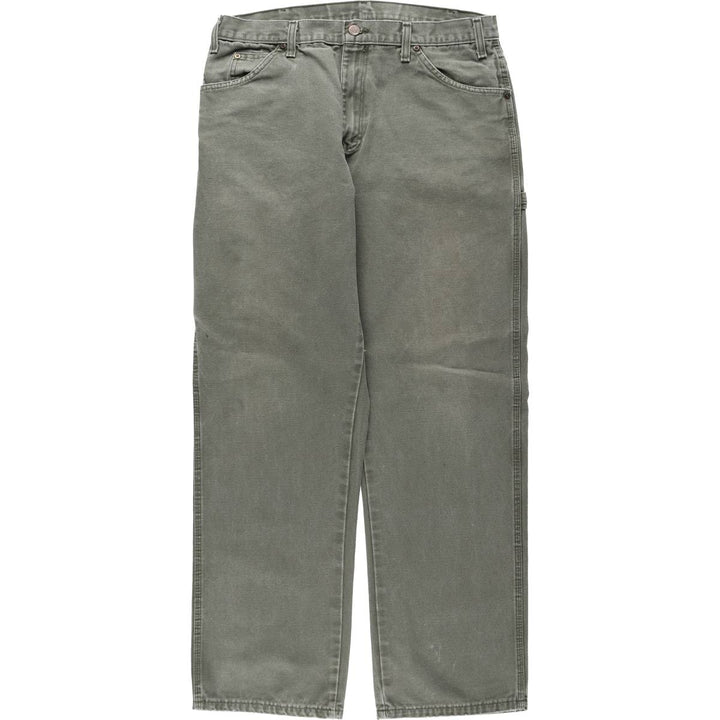 Dickies Duck Painter Pants Men's W34 equivalent cotton Khaki type Vintage Second Hand