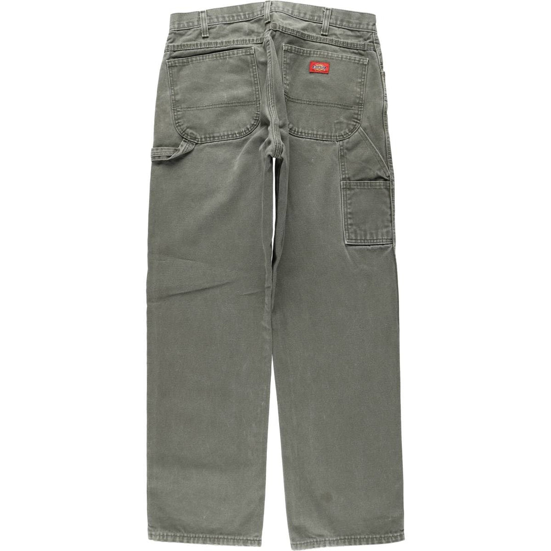 Dickies Duck Painter Pants Men's W34 equivalent cotton Khaki type Vintage Second Hand