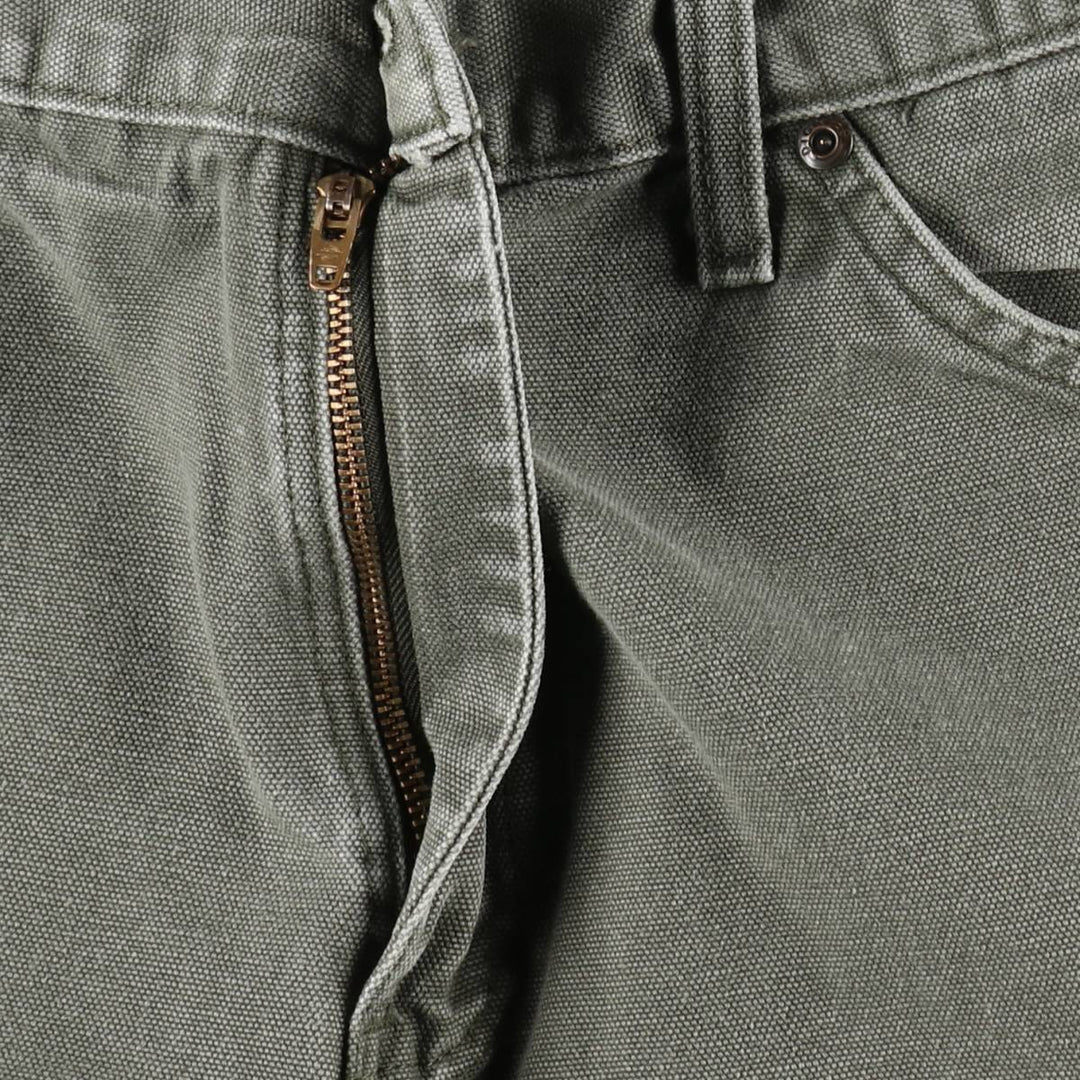 Dickies Duck Painter Pants Men's W34 equivalent cotton Khaki type Vintage Second Hand