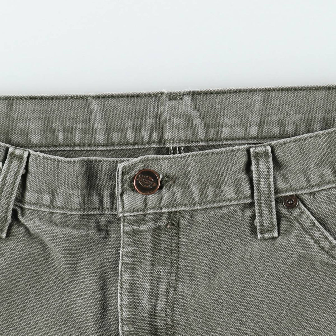 Dickies Duck Painter Pants Men's W34 equivalent cotton Khaki type Vintage Second Hand