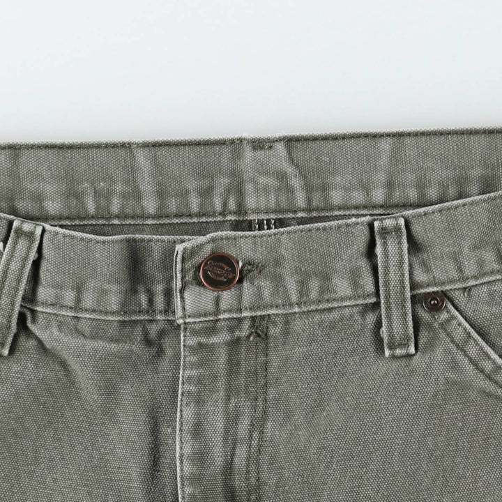 Dickies Duck Painter Pants Men's W34 equivalent cotton Khaki type Vintage Second Hand
