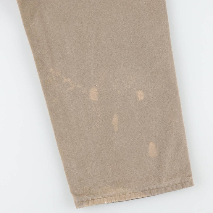 Carhartt Original Dungaree Fit Duck Painter Pants, Men's, W37 equivalent cotton brown type Vintage Second Hand