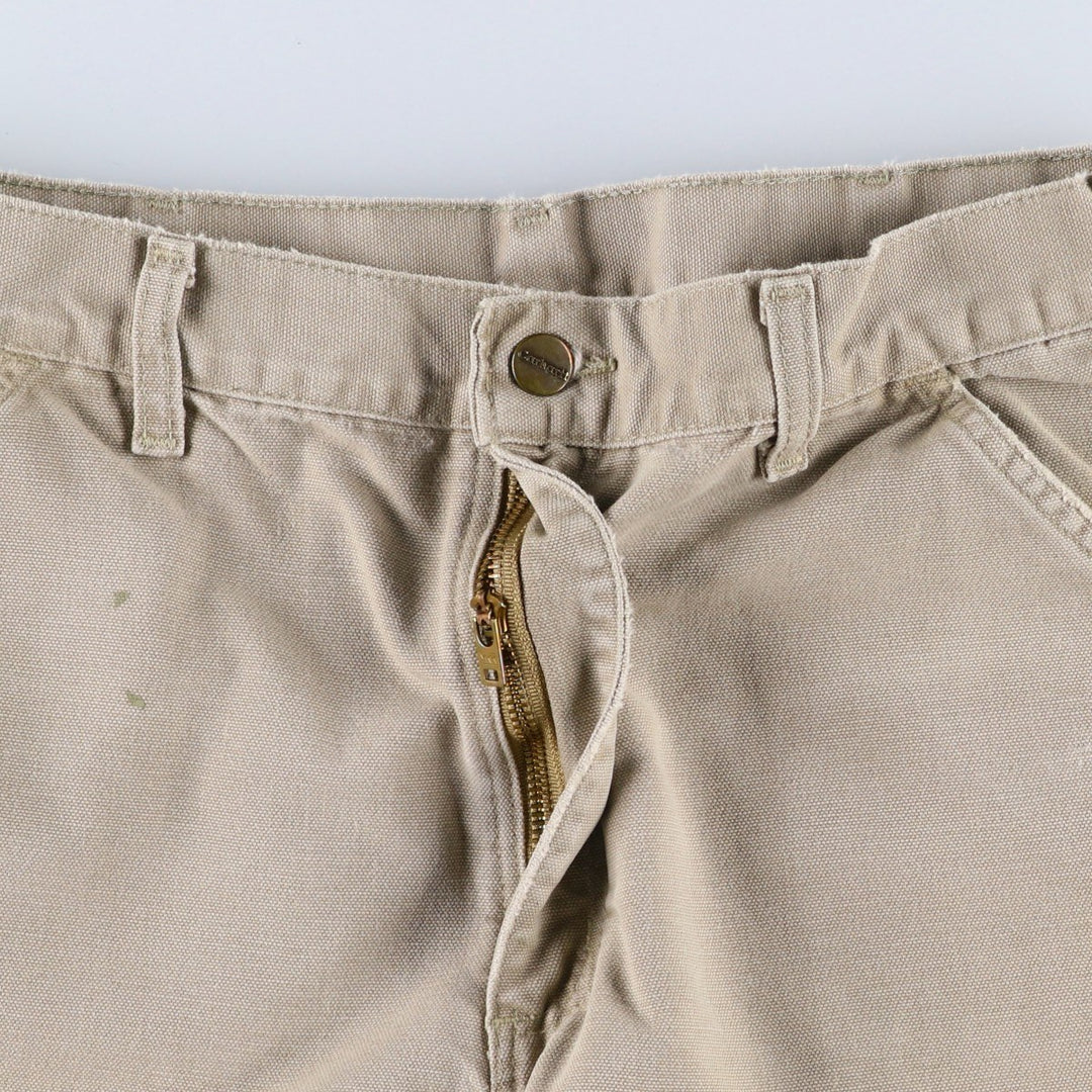 Carhartt Duck Painter Pants, Men's, W31 equivalent cotton Beige type Vintage Second Hand
