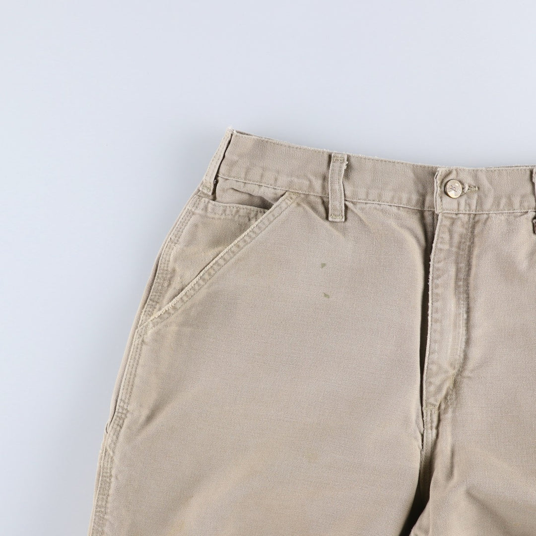 Carhartt Duck Painter Pants, Men's, W31 equivalent cotton Beige type Vintage Second Hand