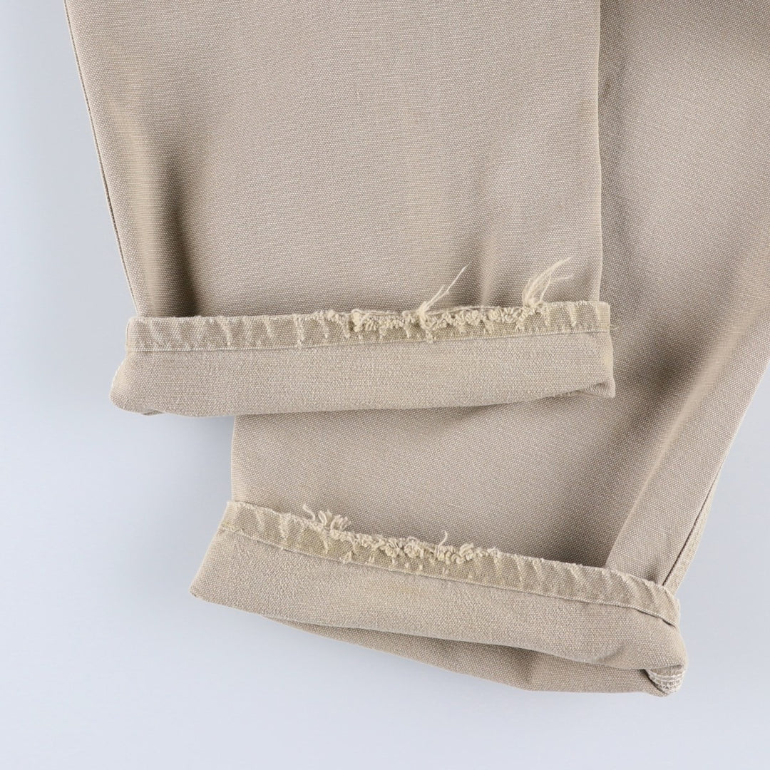 Carhartt Duck Painter Pants, Men's, W31 equivalent cotton Beige type Vintage Second Hand